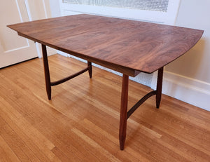 Vintage Walnut Dining Table - Cook Street Vintage