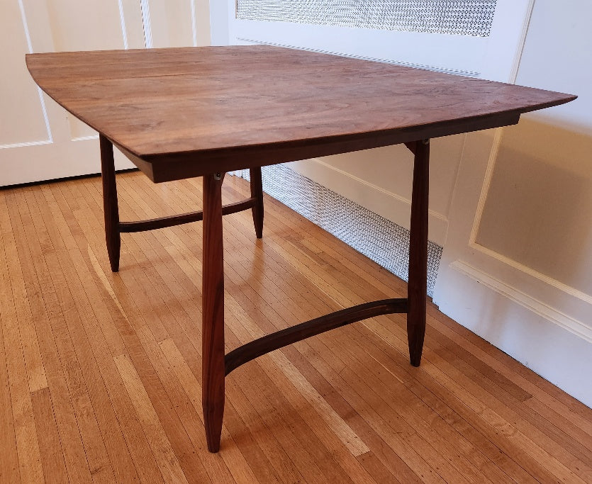 Vintage Walnut Dining Table - Cook Street Vintage