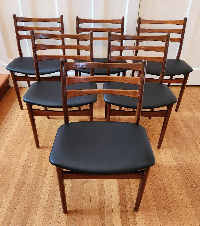 Danish Teak Dining Chairs - Cook Street Vintage