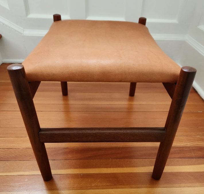 Spottrup Danish Teak Foot Stool - Cook Street Vintage