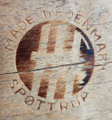 Spottrup Danish Teak Foot Stool - Cook Street Vintage