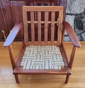 MCM Oak Lounge Chair - Cook Street Vintage