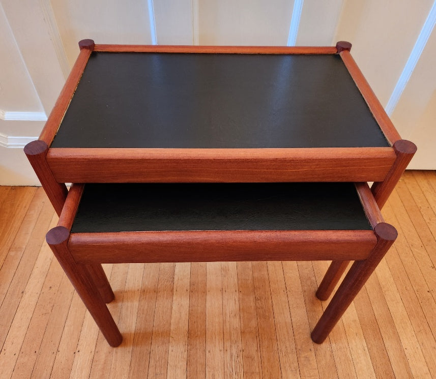 Teak MCM Nesting Tables - Cook Street Vintage