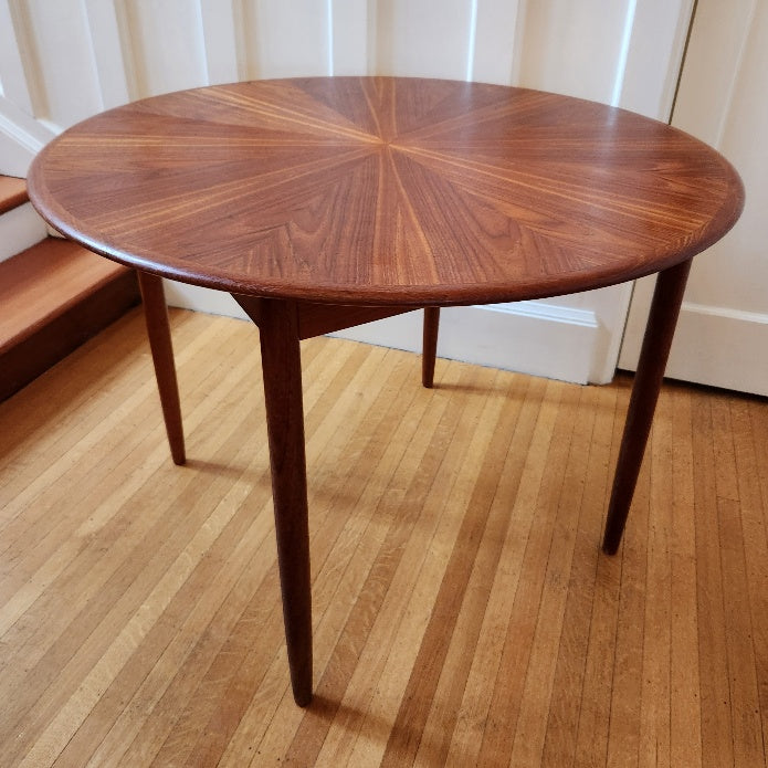 Teak Starburst Dining Table - Cook Street Vintage