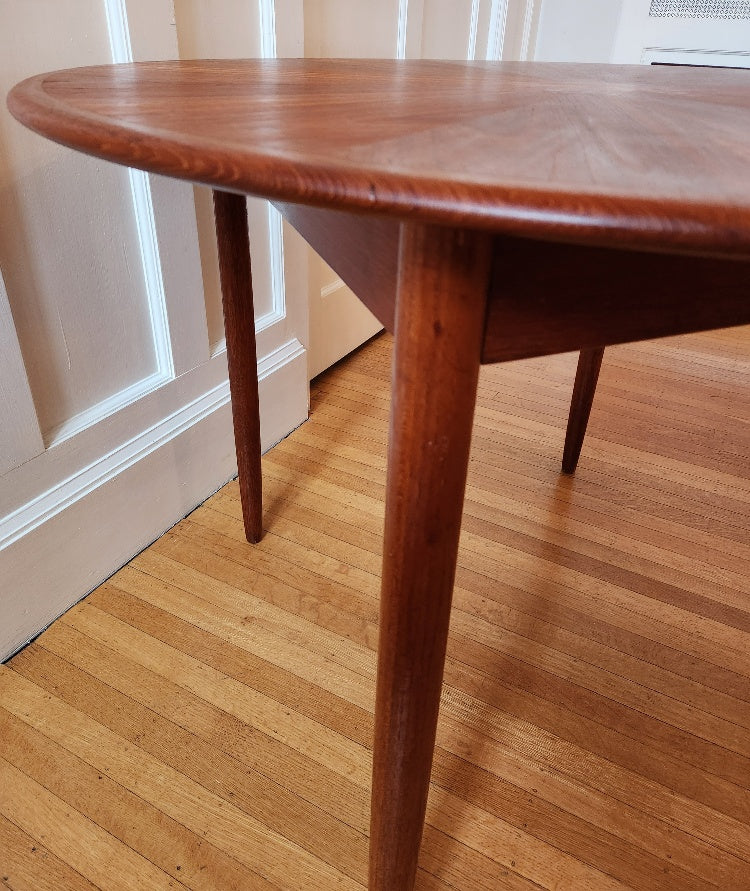 Teak Starburst Dining Table - Cook Street Vintage