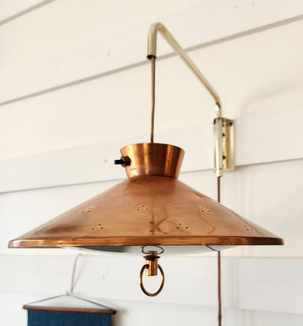 Vintage Copper Wall Sconce - Cook Street Vintage