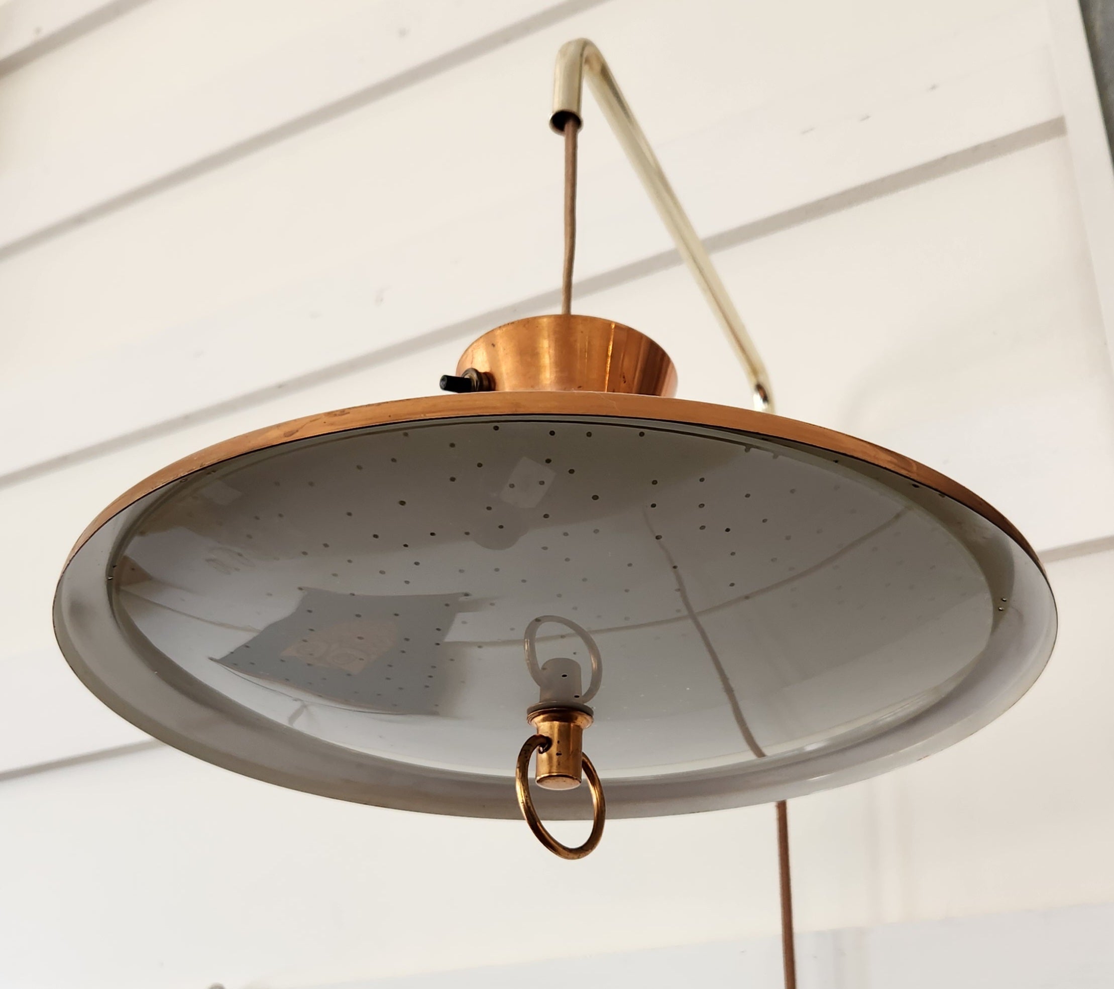 Vintage Copper Wall Sconce - Cook Street Vintage