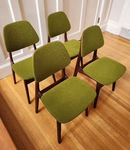 MCM Afromosia Dining Chairs - Cook Street Vintage