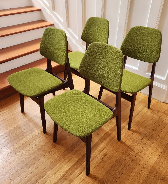 MCM Afromosia Dining Chairs - Cook Street Vintage