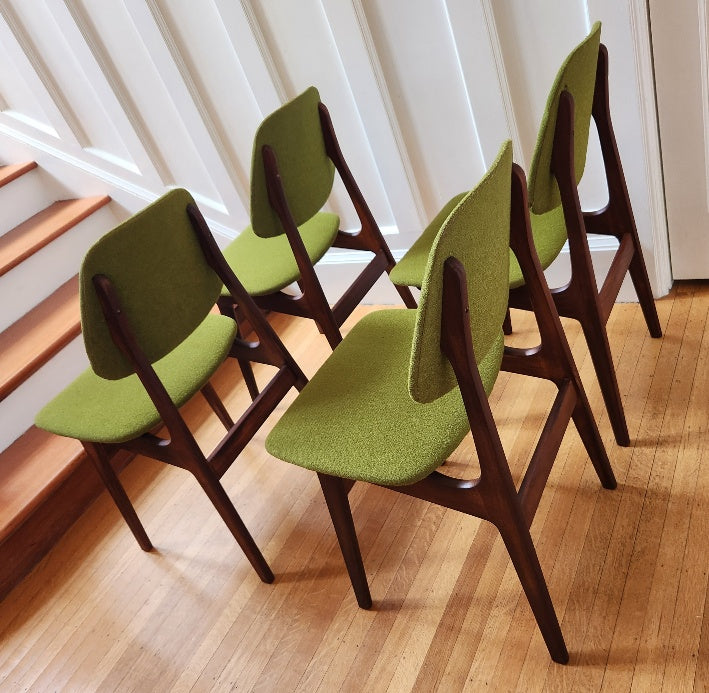 MCM Afromosia Dining Chairs - Cook Street Vintage