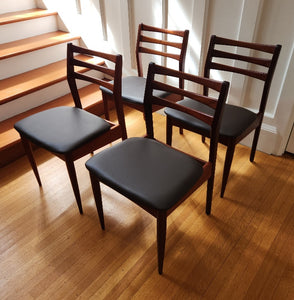 White and Newton MCM Dining Chairs - Cook Street Vintage