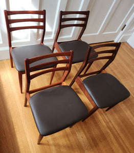 White and Newton MCM Dining Chairs - Cook Street Vintage