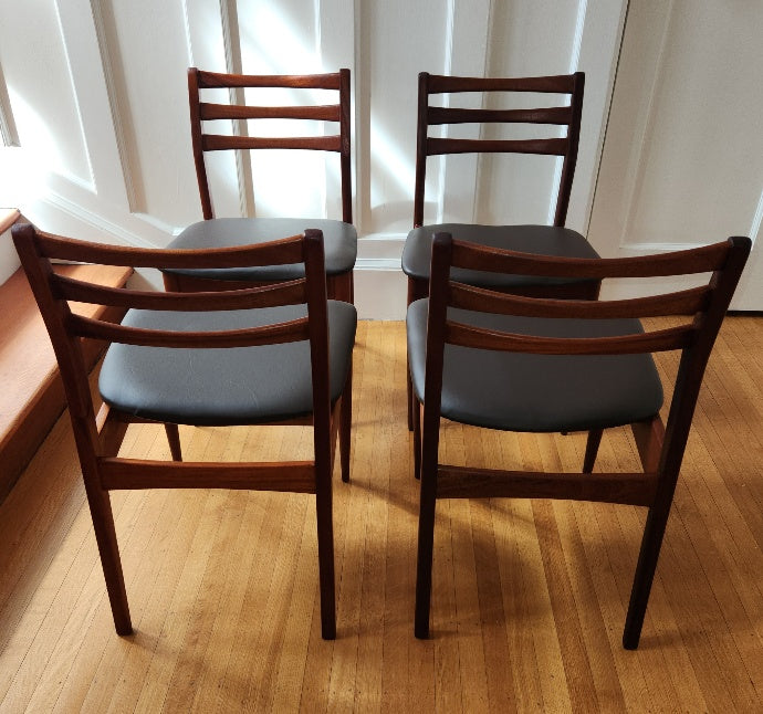 White and Newton MCM Dining Chairs - Cook Street Vintage