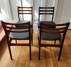White and Newton MCM Dining Chairs - Cook Street Vintage