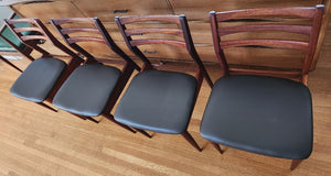 White and Newton MCM Dining Chairs - Cook Street Vintage