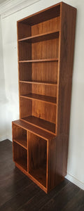 MCM Teak Bookcase with Lower Shelf