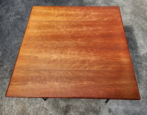Vintage Cherry Table with Hairpin Legs