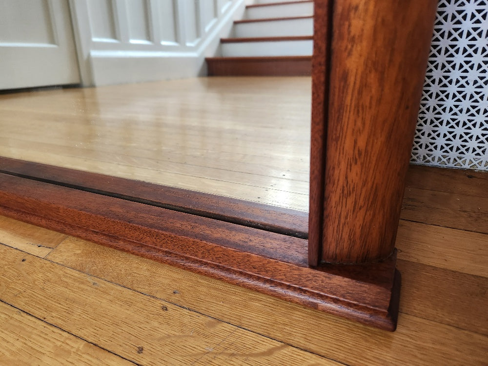 MCM Mahogany Framed Mirror - Cook Street Vintage