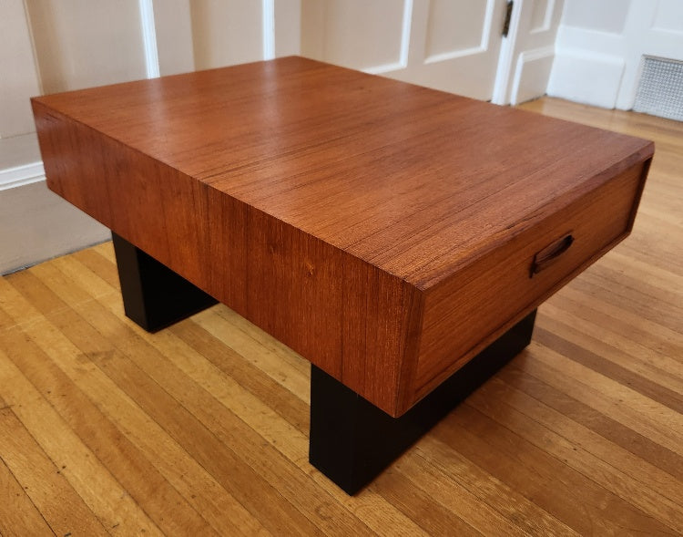 RS Associates Teak End Table - Cook Street Vintage