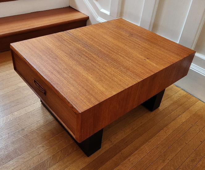 RS Associates Teak End Table - Cook Street Vintage