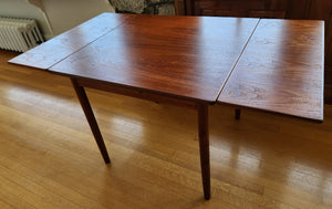 Compact Teak MCM Dining Table - Cook Street Vintage