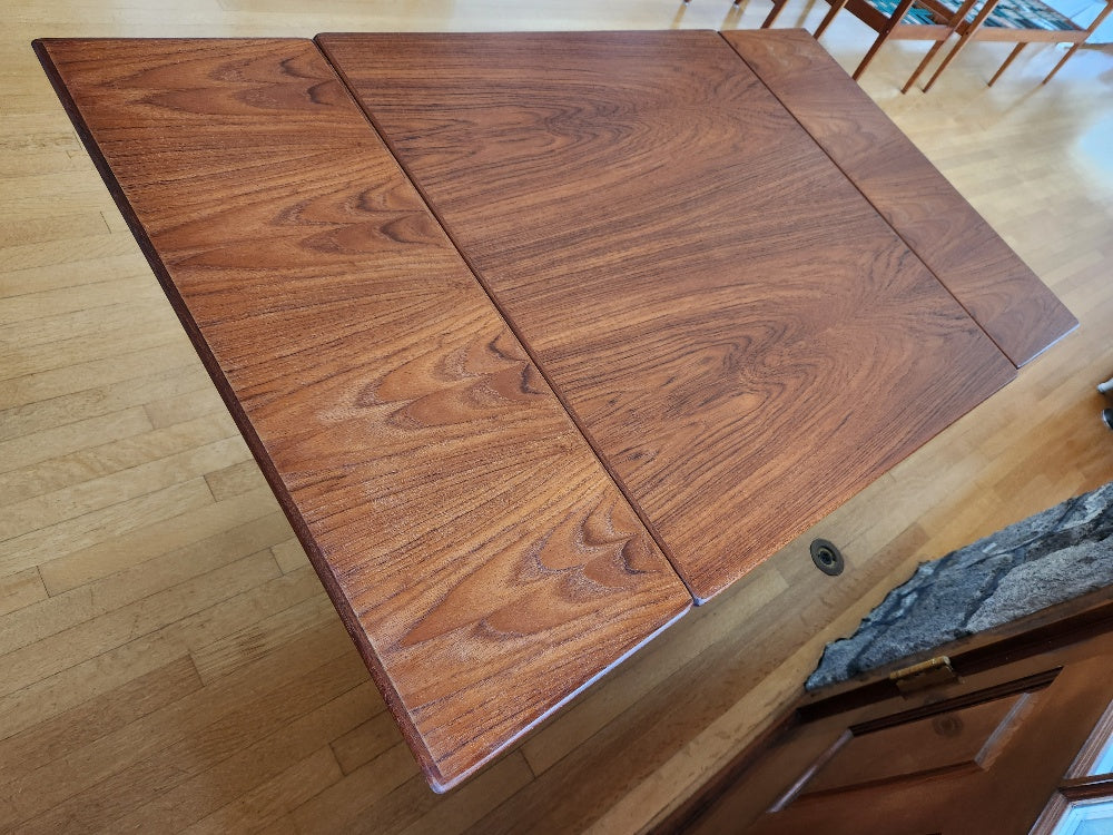 Compact Teak MCM Dining Table