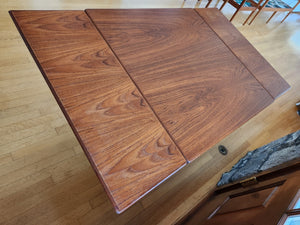 Compact Teak MCM Dining Table