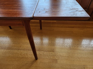 Compact Teak MCM Dining Table
