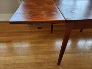 Compact Teak MCM Dining Table