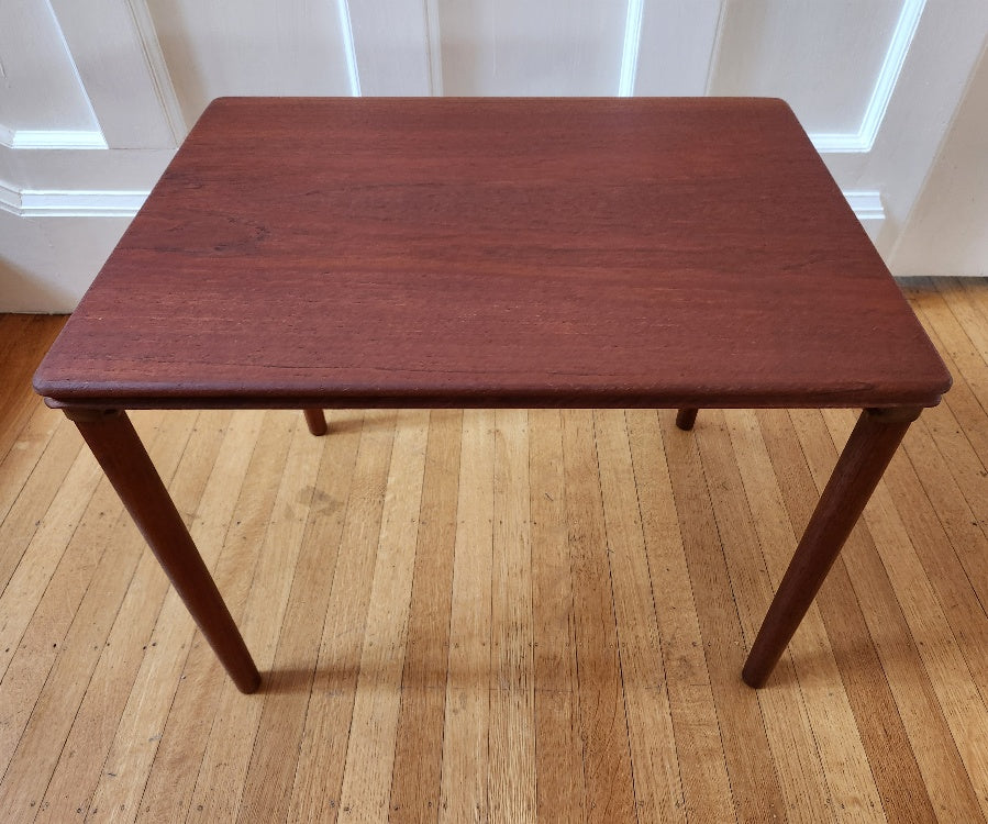 Tiny Teak Side Table