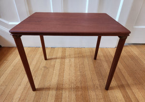 Tiny Teak Side Table
