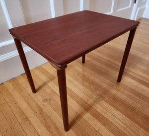 Tiny Teak Side Table