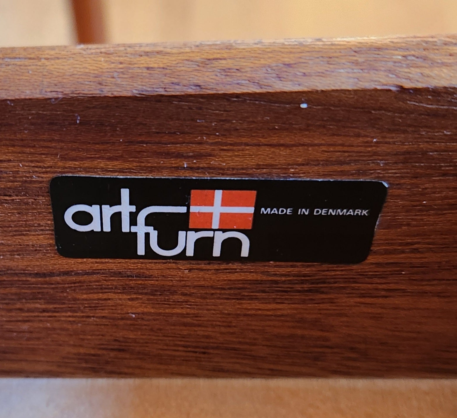 Danish Teak Desk by Art Furn - Cook Street Vintage