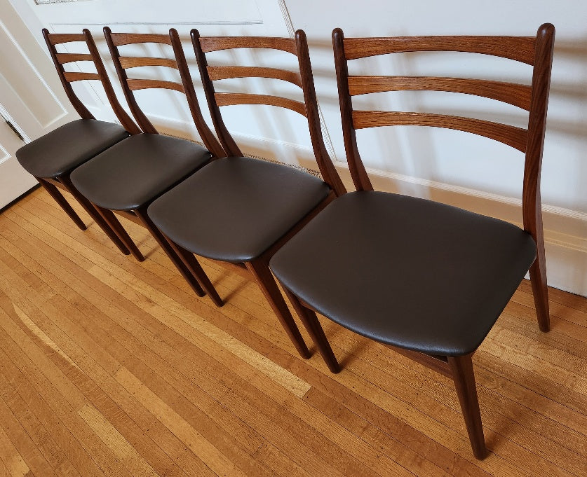 Danish Teak Dining Chairs - Cook Street Vintage