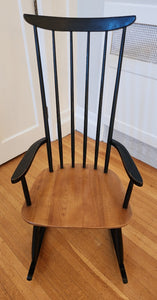 Ilmari Tapiovaara Style Rocking Chair