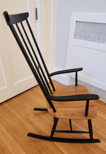 Ilmari Tapiovaara Style Rocking Chair