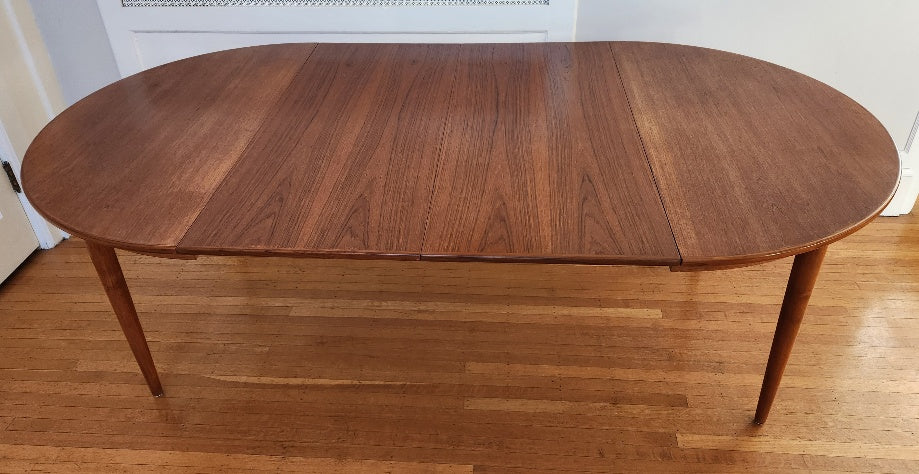 MCM Round Teak Dining Table
