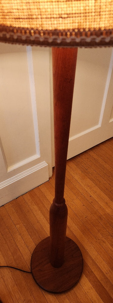 MCM Teak Floor Lamp