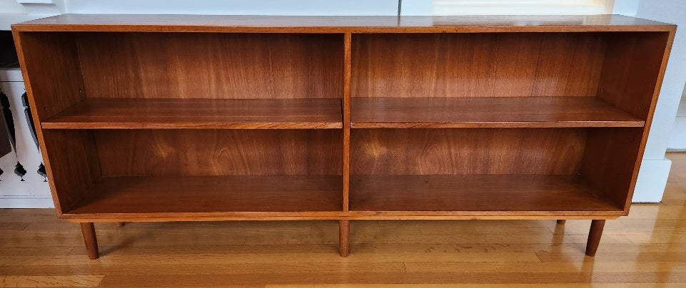 MCM Horizontal Teak Shelves - Cook Street Vintage