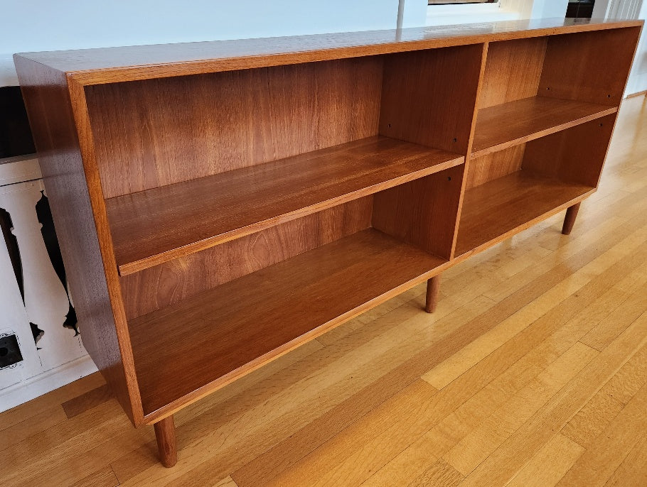 MCM Horizontal Teak Shelves - Cook Street Vintage