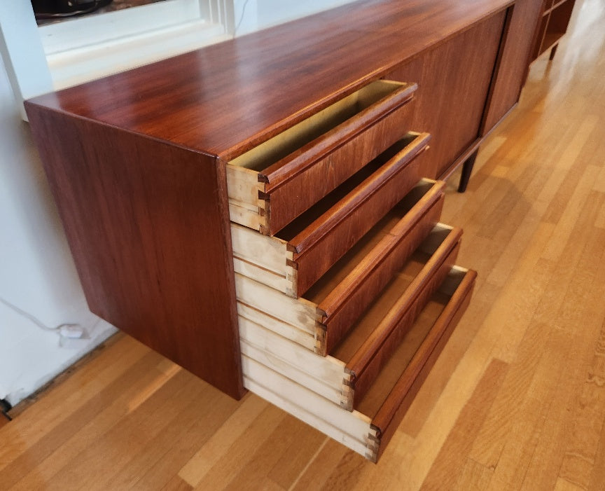 Vintage MCM Teak Credenza - Cook Street Vintage