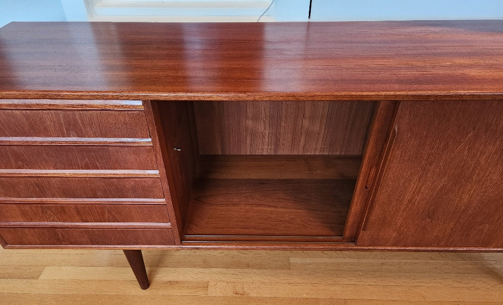 Vintage MCM Teak Credenza - Cook Street Vintage