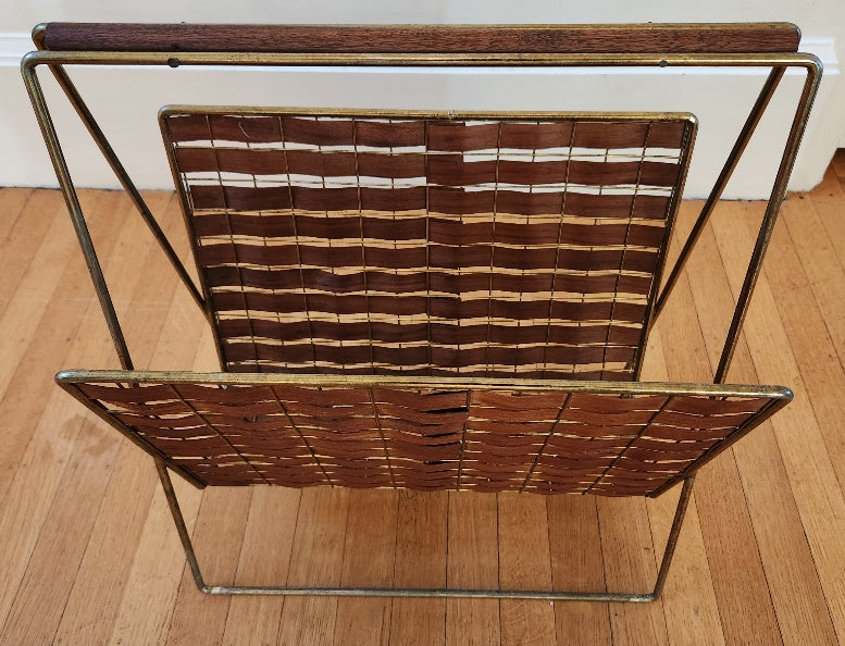 MCM Tony Paul Interlace Magazine Rack