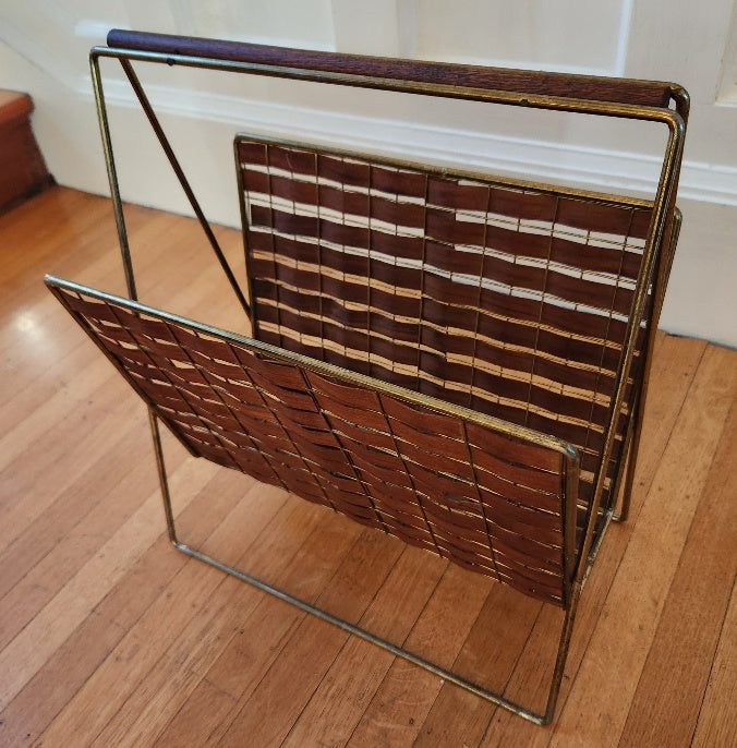 MCM Tony Paul Interlace Magazine Rack