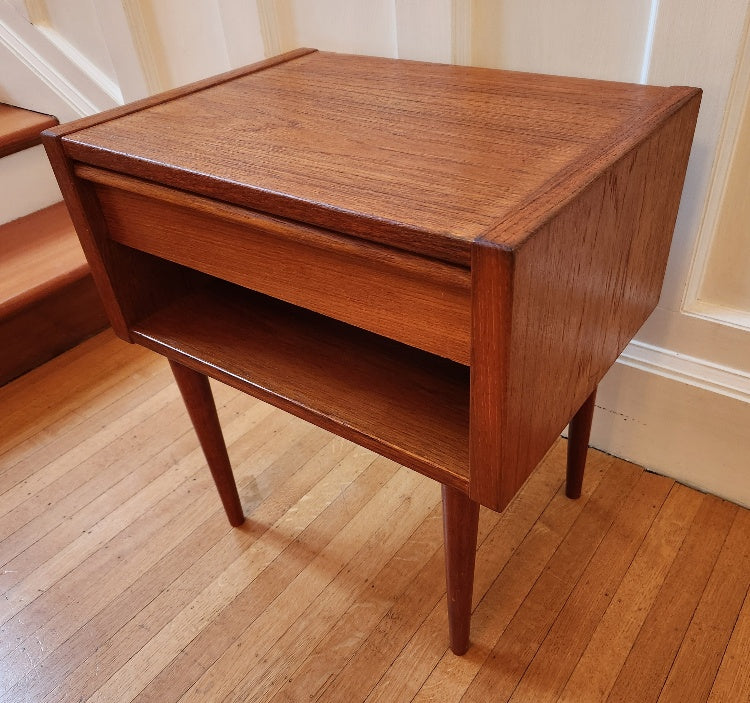 MCM Teak Bedside Table