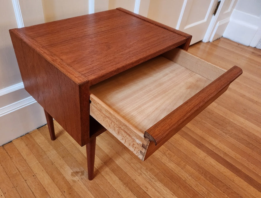 MCM Teak Bedside Table