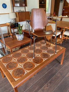 MCM Danish Teak and Tile Top Coffee Table