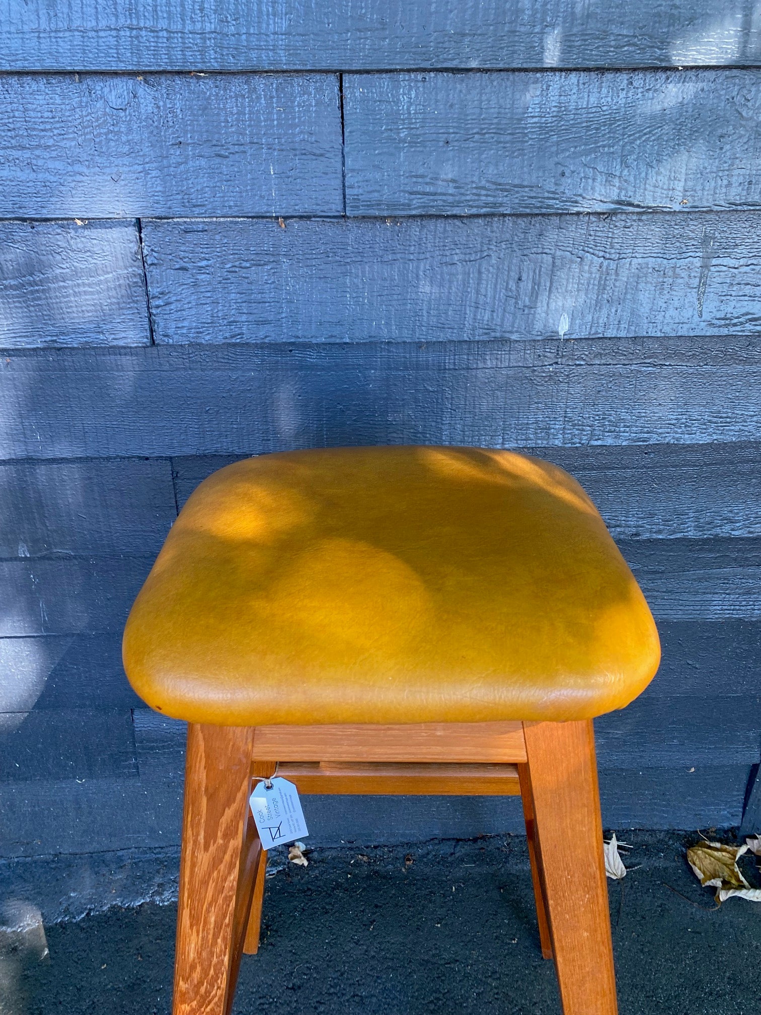 Gorgeous barstool by Vamdrup Stolefarbik. Made in Denmark- Cook street Vintage