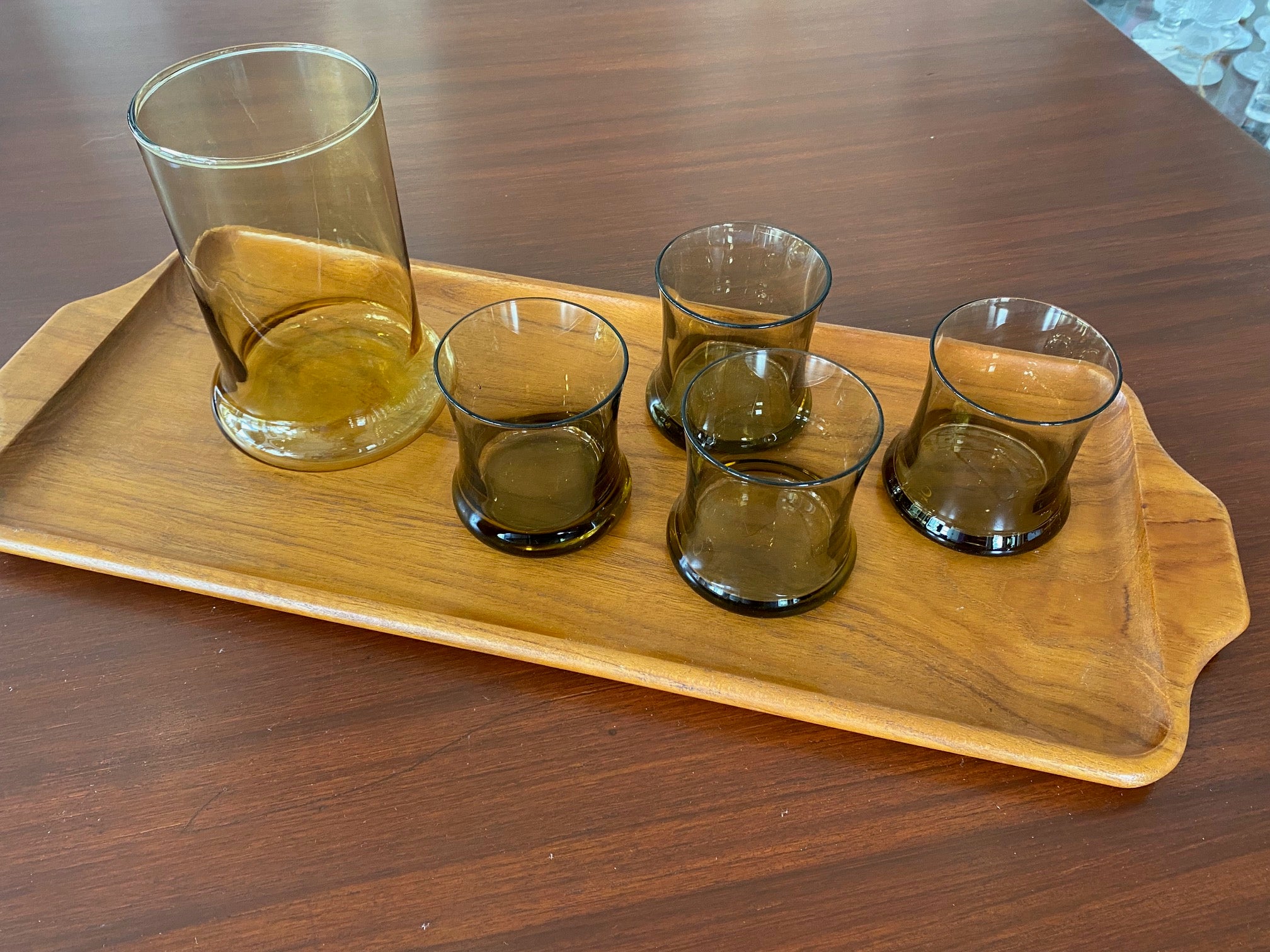 1950s Karl Holmberg Teak Serving Tray