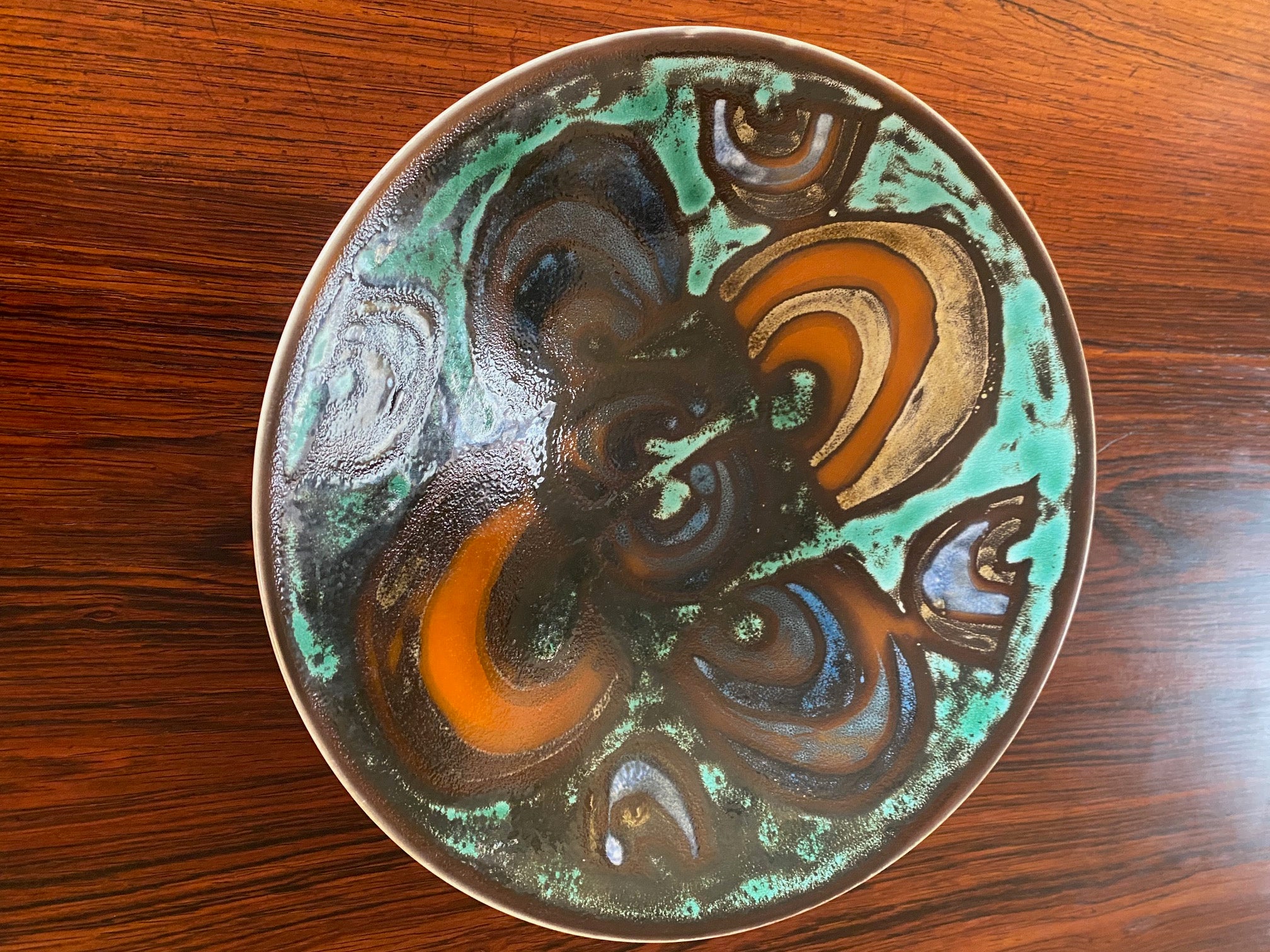 Rare 1970s MCM Poole Ceramic Bowl- Cook Street Vintage